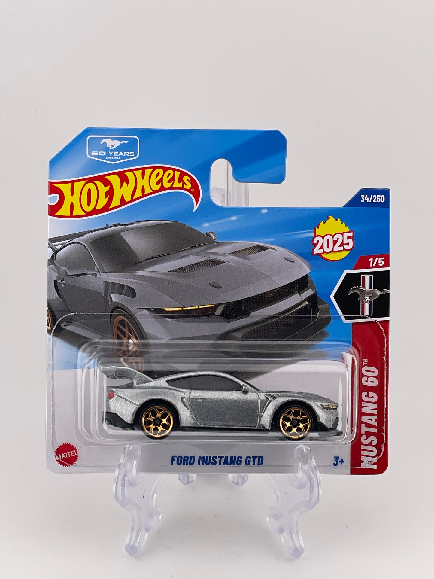 Hot Wheels Mainline Ford Mustang GTD Mustang 60 1/5 *Short Card*