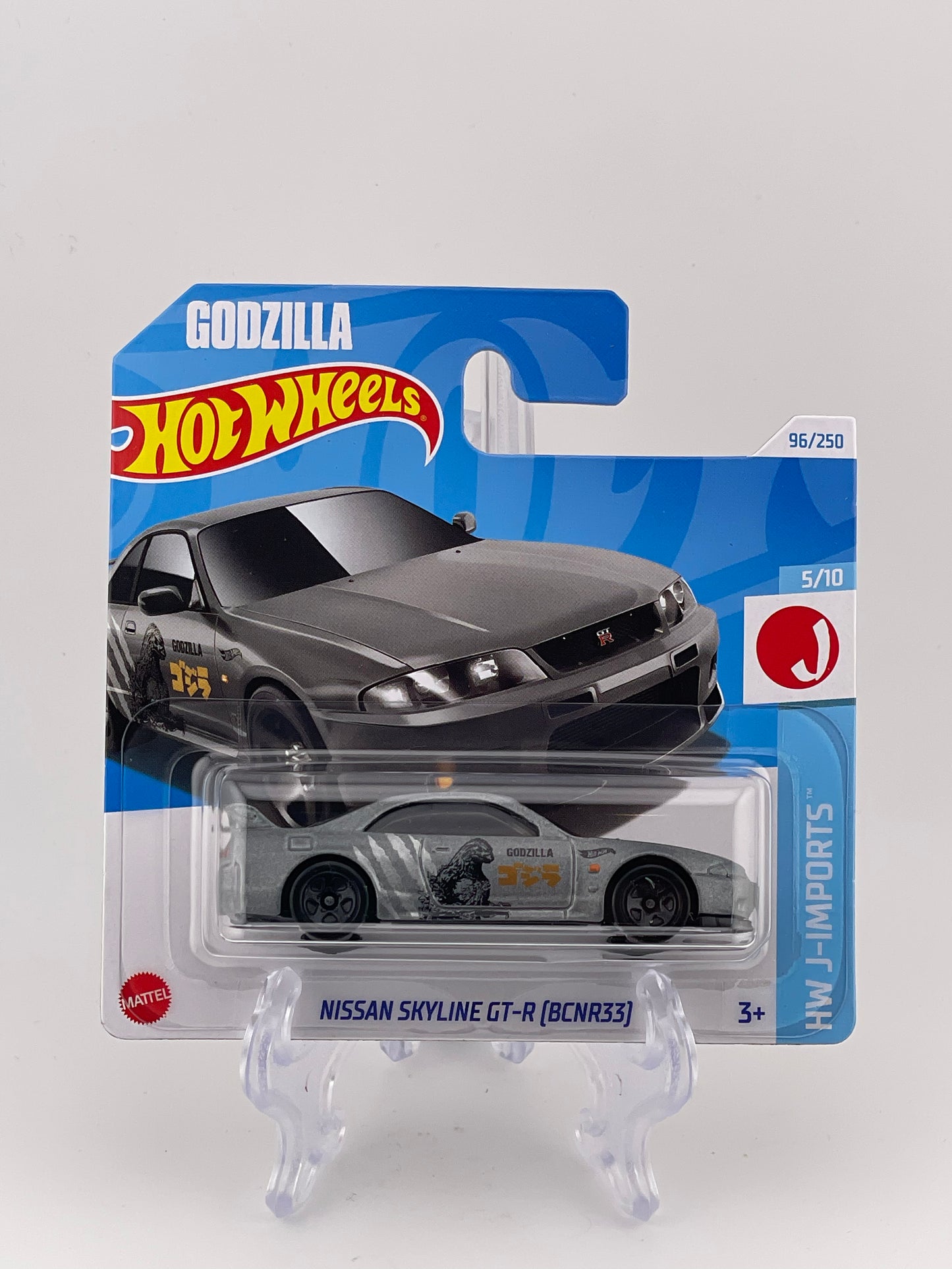 Hot Wheels Mainline Nissan Skyline GT-R (BCNR33) HW J-Imports 5/10 *Short Card*