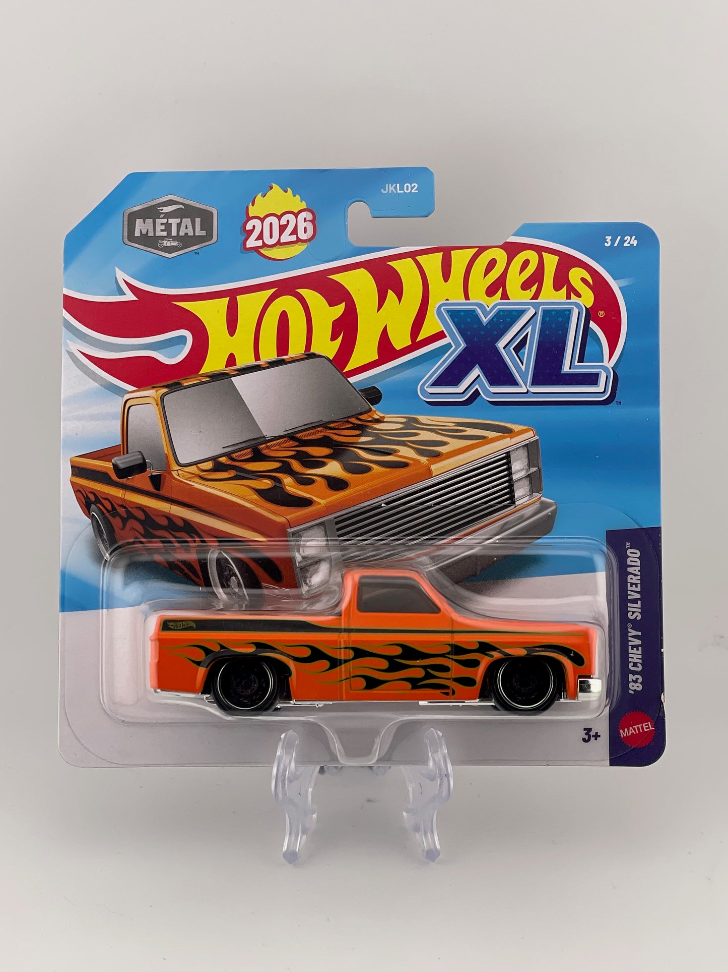Hot Wheels XL 3/24 '83 Chevy Silverado