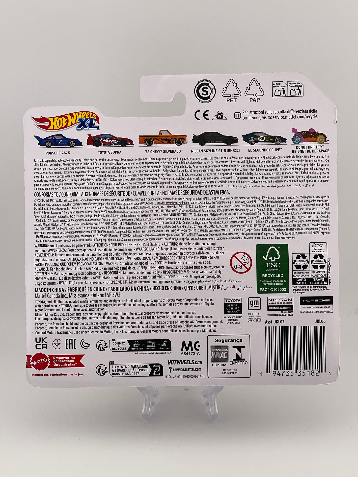 Hot Wheels XL 3/24 '83 Chevy Silverado