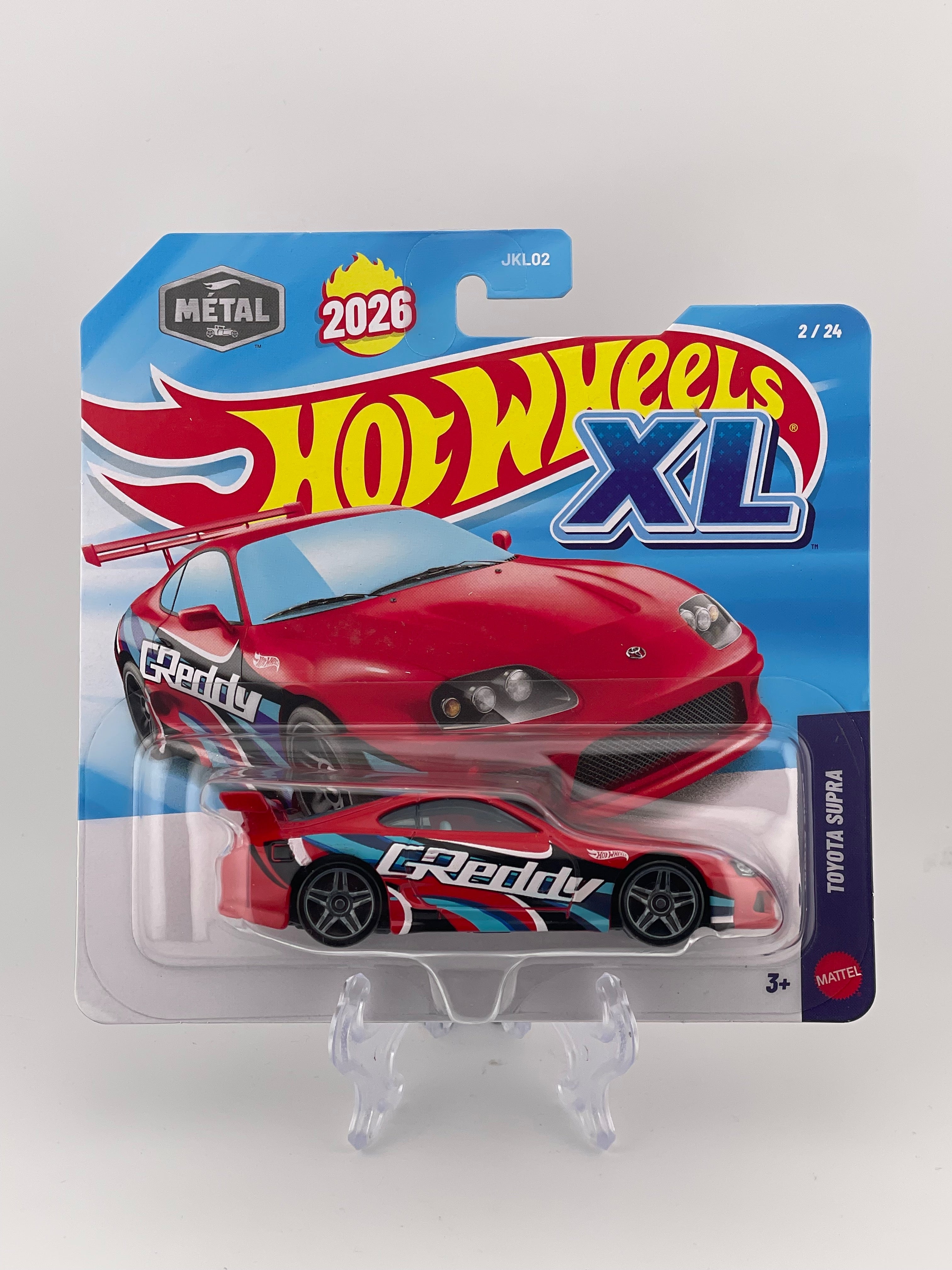 Hot Wheels XL Toyota Supra – Burnsie Diecast