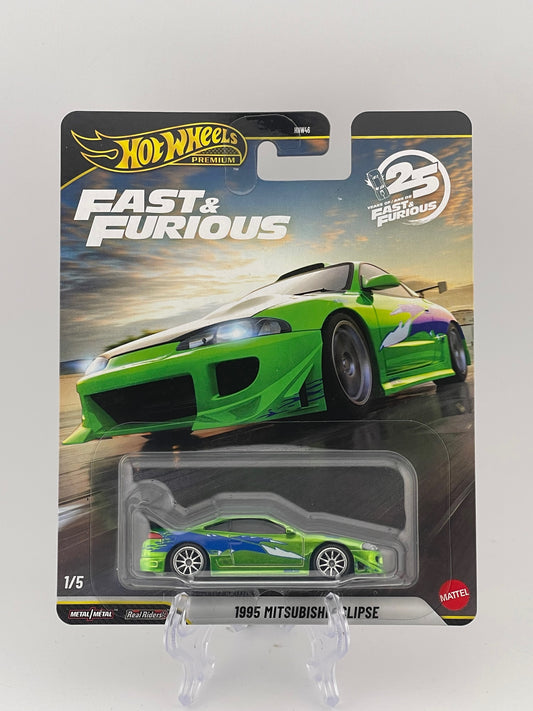 Hot Wheels Premium Fast & Furious 1/5 1995 Mitsubishi Eclipse