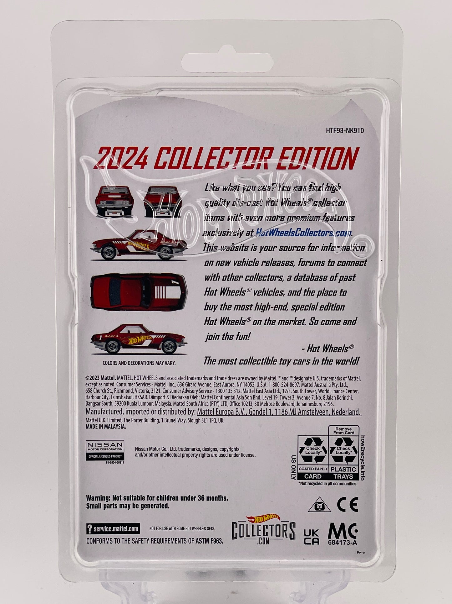 Hot Wheels Mail-in 2024 Collector Edition Nissan Silvia (CSP311)