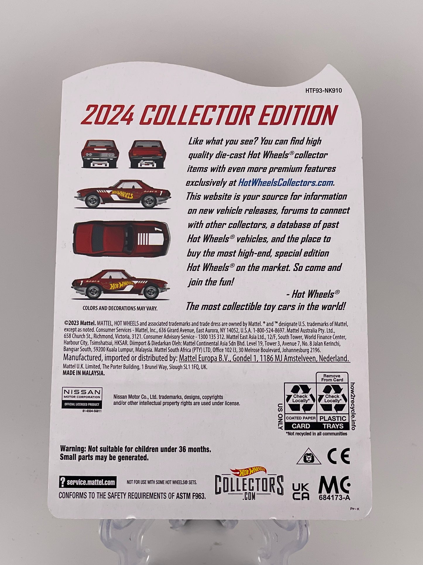 Hot Wheels Mail-in 2024 Collector Edition Nissan Silvia (CSP311)