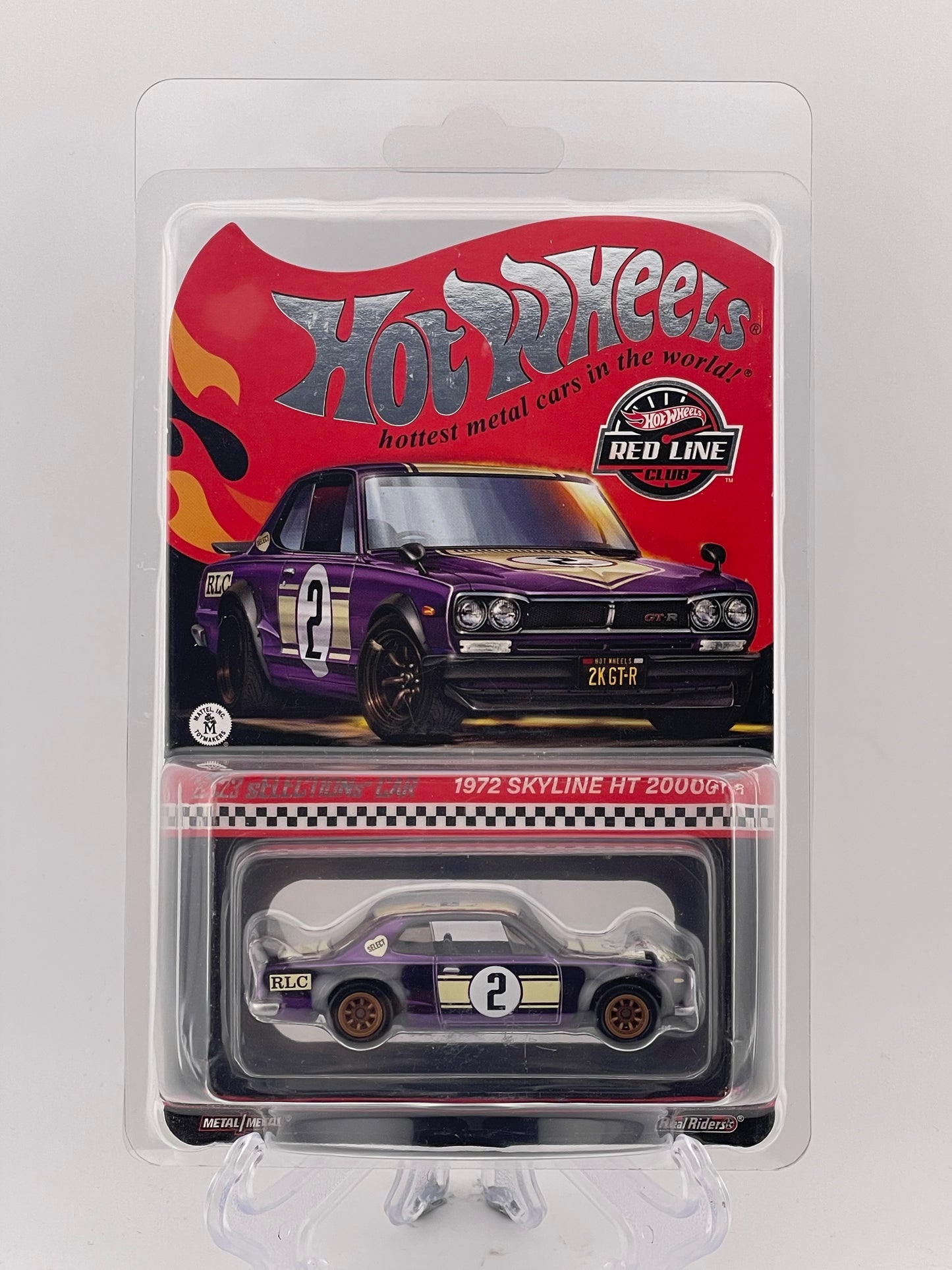 Hot Wheels RLC 2023 sELECTIONS Car 1972 Skyline HT 2000 GT-R