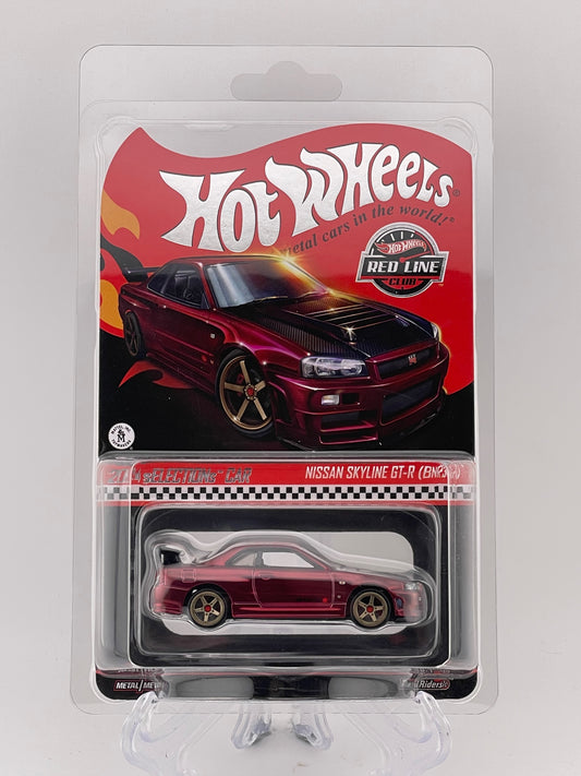 Hot Wheels RLC 2024 sELECTIONS Car Nissan Skyline GT-R (BNR34)