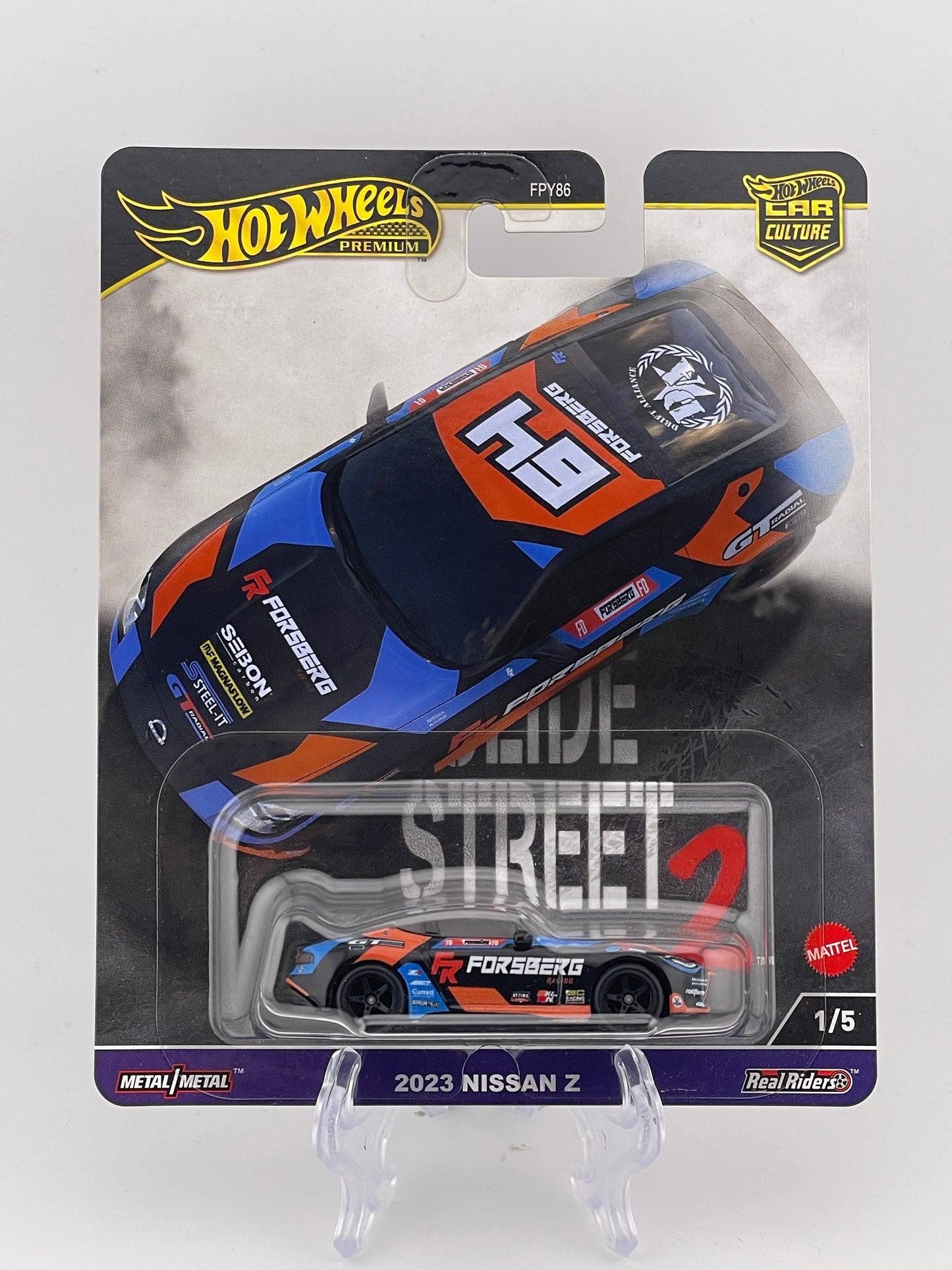 Hot Wheels Premium Car Culture Slide Street 2 1/5 2023 Nissan Z