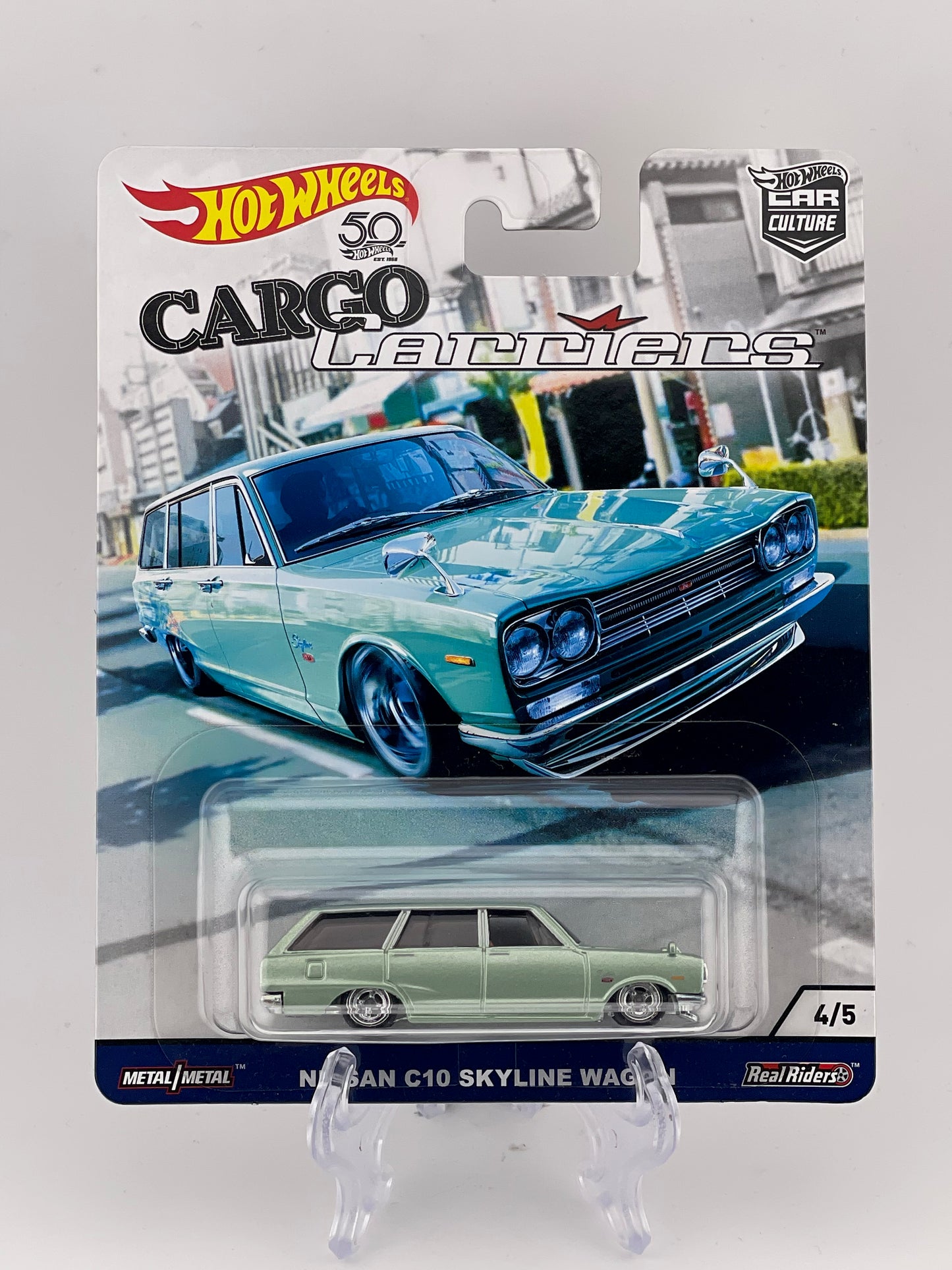 Hot Wheels Premium Car Culture Cargo Carriers 4/5 Nissan C10 Skyline Wagon