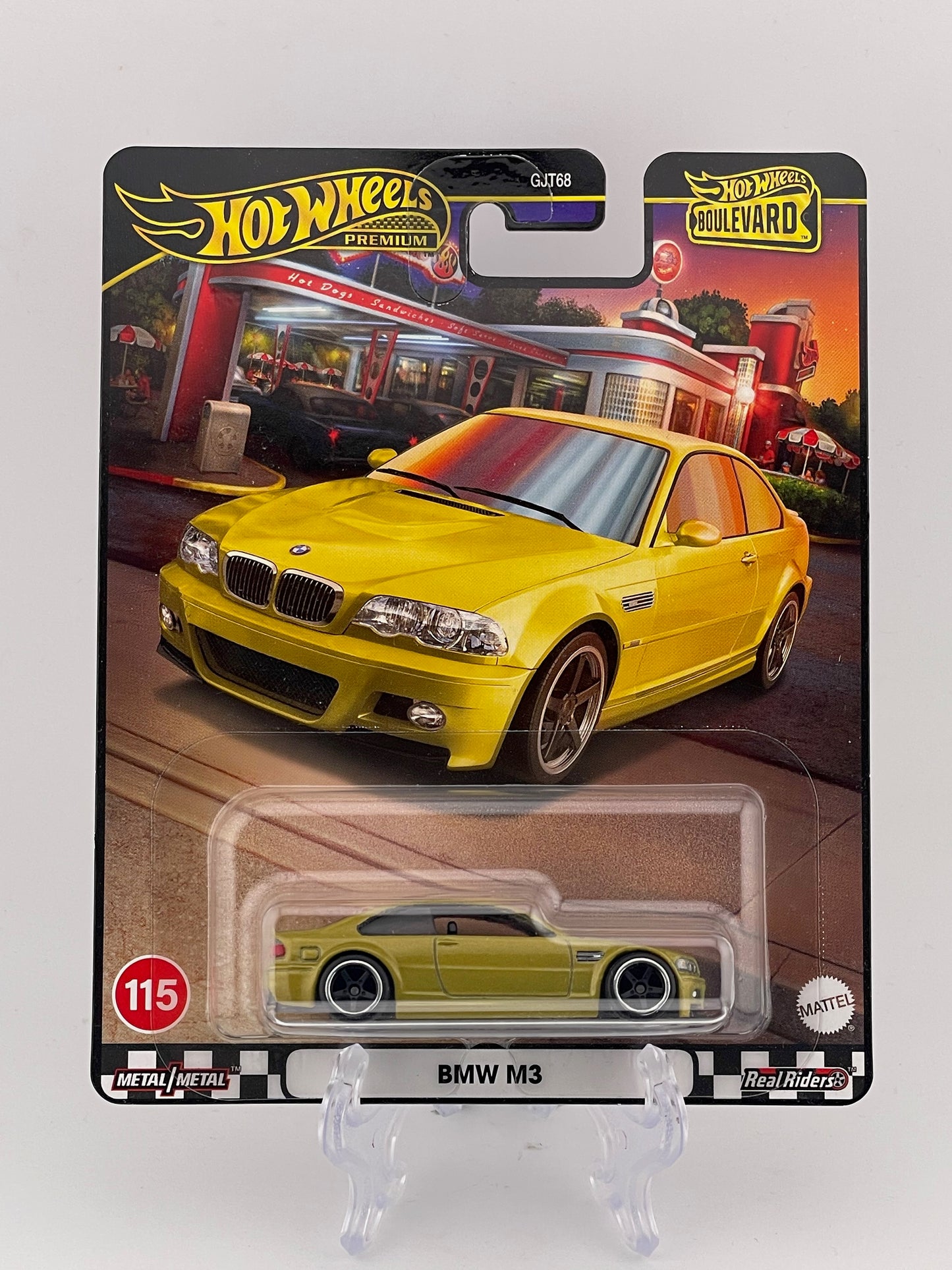 Hot Wheels Premium Boulevard #115 BMW M3 *International Sticker*