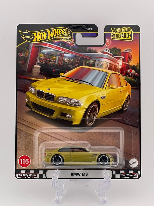Hot Wheels Premium Boulevard #115 BMW M3 *International Sticker*