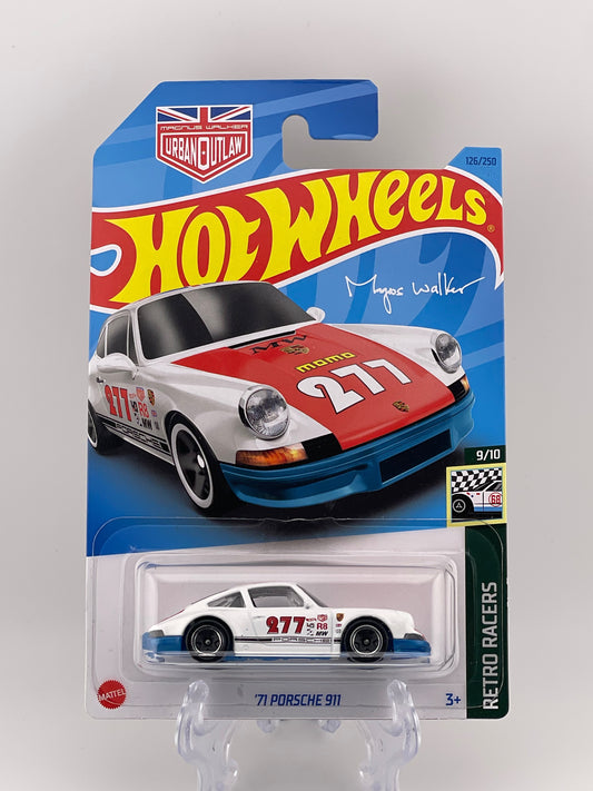 Hot Wheels Mainline '71 Porsche 911 Retro Racers 9/10