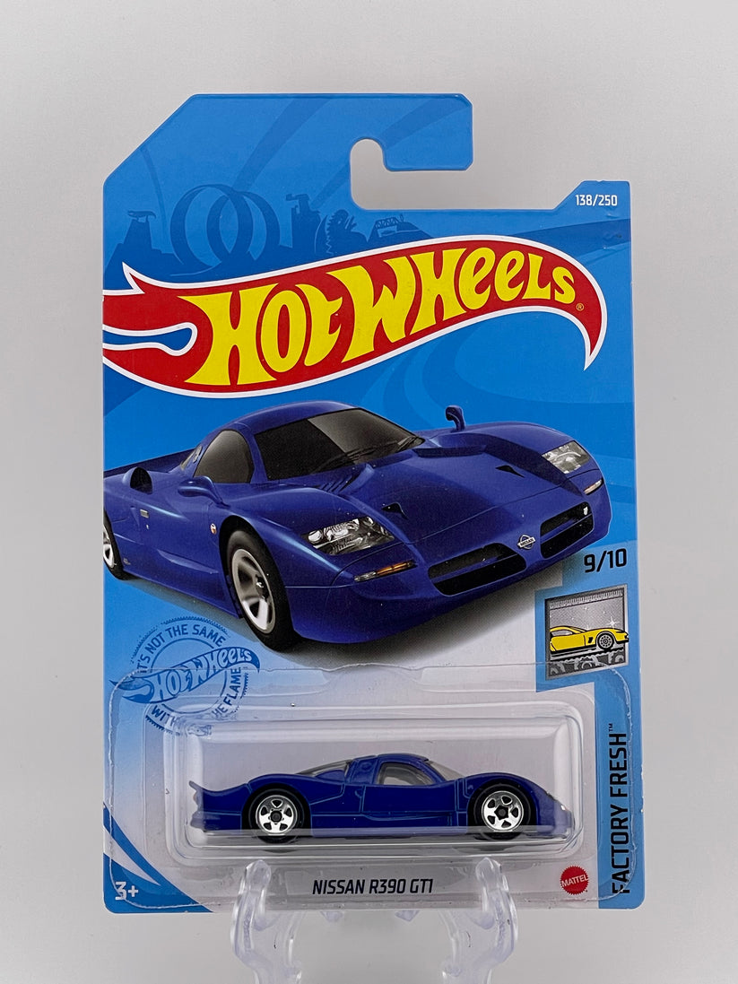 Hot Wheels Mainline Nissan R390 GT1 Factory Fresh 9/10 – Burnsie Diecast