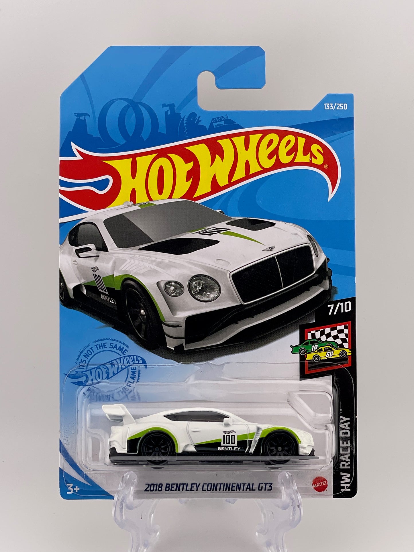 Hot Wheels Mainline 2018 Bentley Continental GT3 HW Race Day 7/10