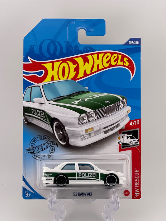 Hot Wheels Mainline '92 BMW M3 HW Rescue 4/10