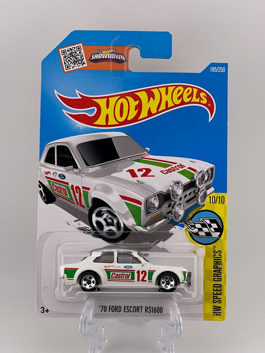 Hot Wheels Mainline '70 Ford Escort RS1600 HW Speed Graphics 10/10