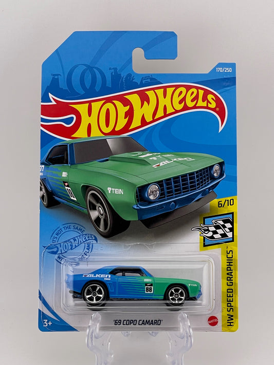 Hot Wheels Mainline '69 Copo Camaro HW Speed Graphics 6/10