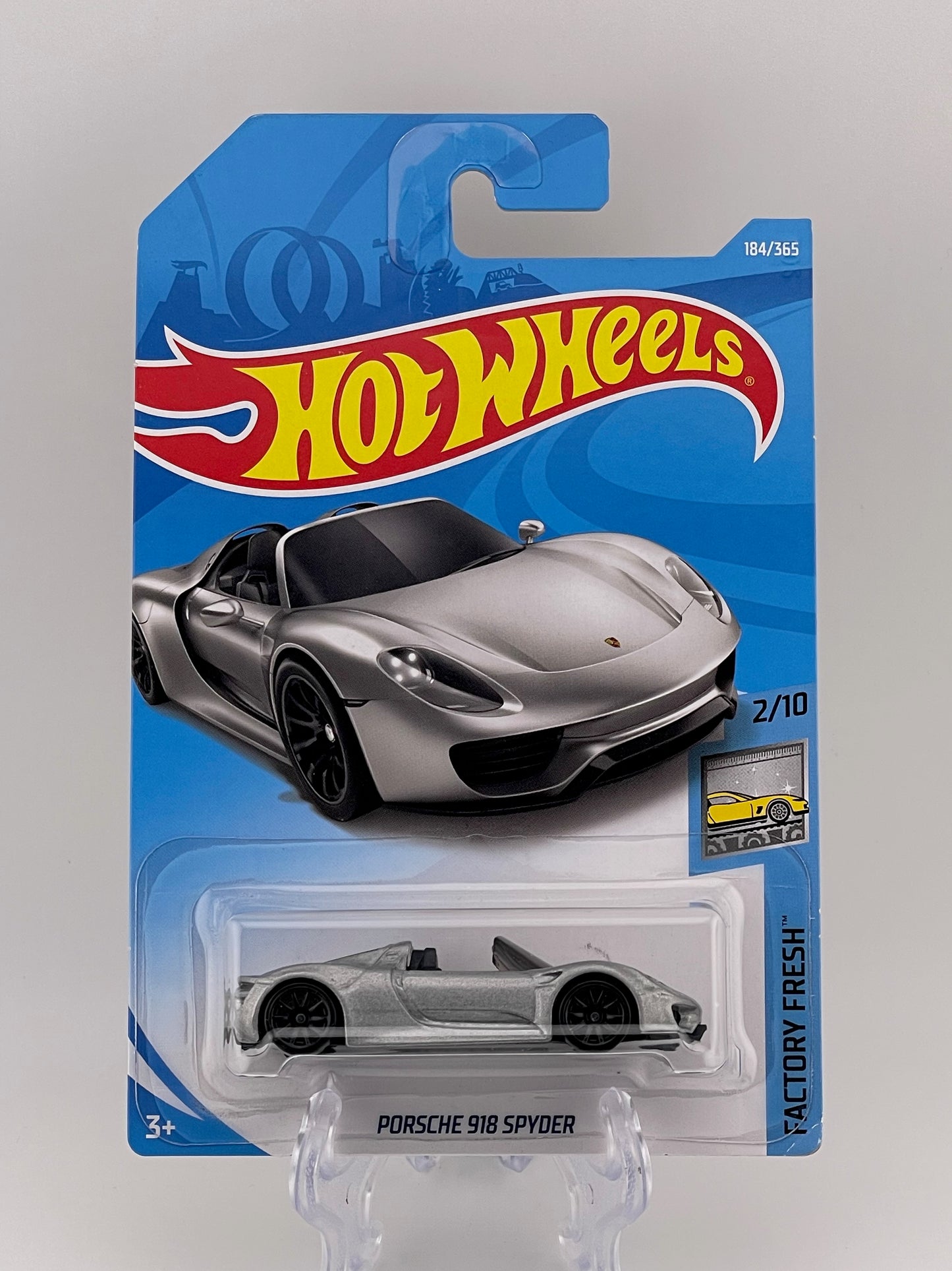 Hot Wheels Mainline Porsche 918 Spyder Factory Fresh 2/10