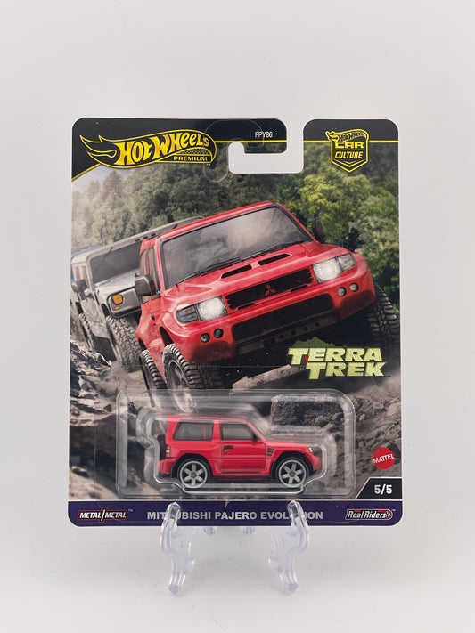 Hot Wheels Premium Car Culture Terra Trek 5/5 Mitsubishi Pajero Evolution