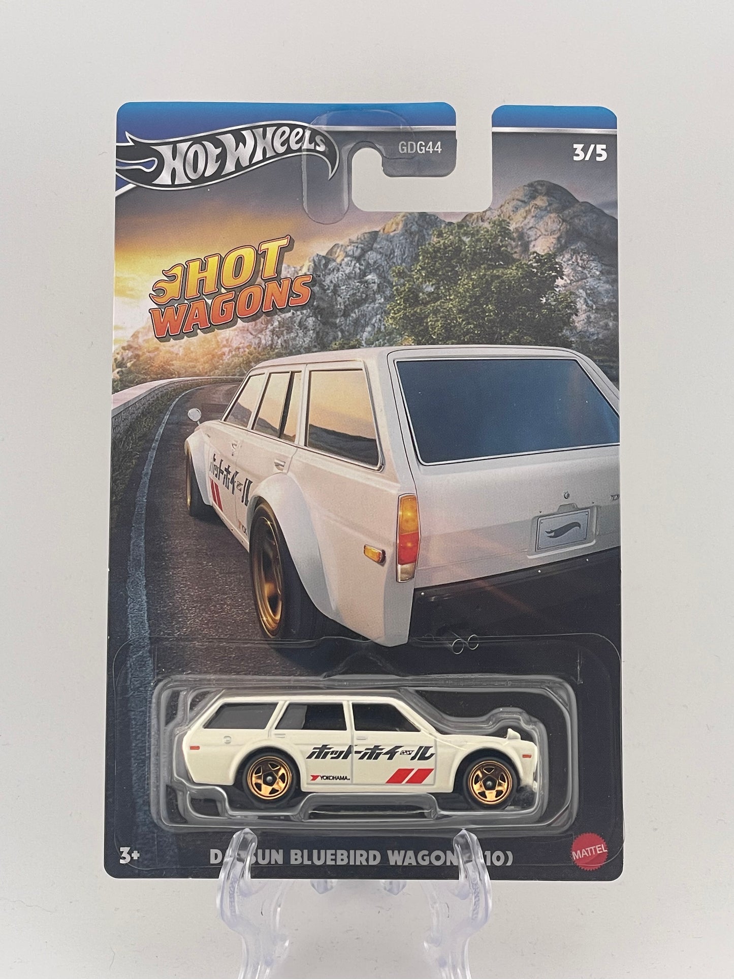 Hot Wheels Themed Assortment Hot Wagons 3/5 Datsun Bluebird Wagon (510)