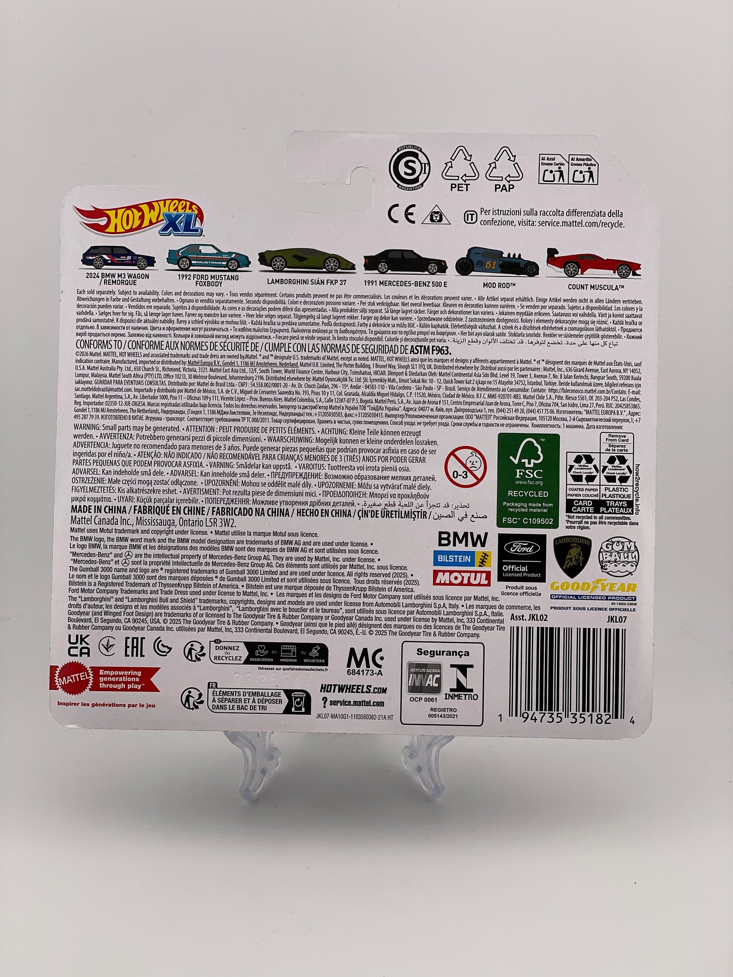 Hot Wheels XL 9/24 Lamborghini Sian FKP 37
