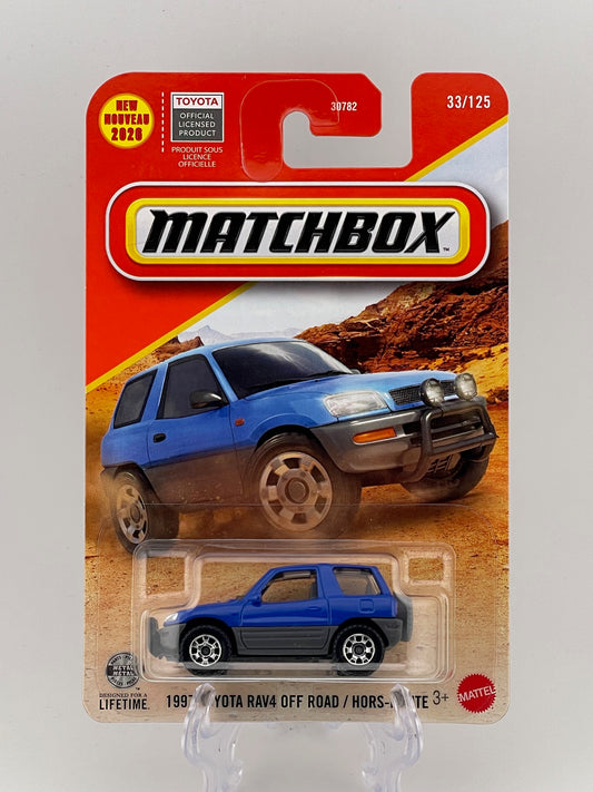 Matchbox 1997 Toyota Rav4 Off Road 33/125