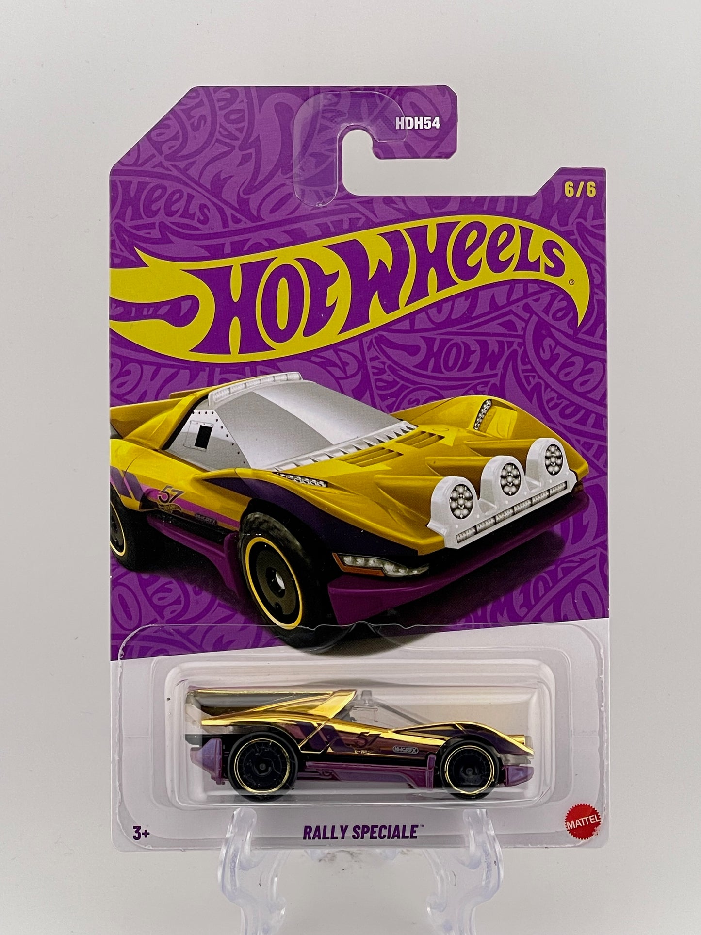 Hot Wheels Themed Assortment 57th Anniversary 6/6 (CHASE) Rally Speciale