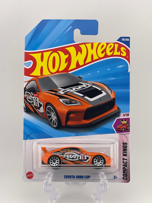 Hot Wheels Mainline Toyota GR86 Cup Compact Kings 1/10