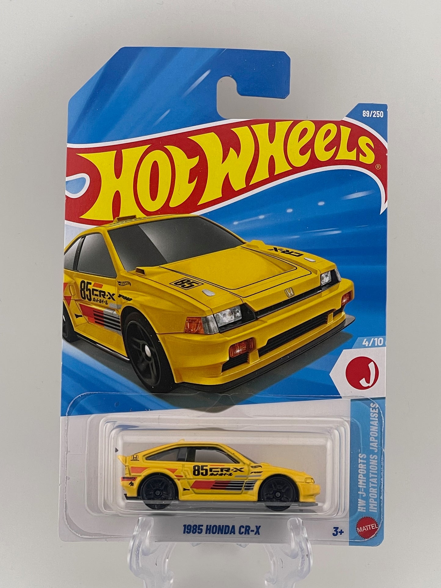 Hot Wheels Mainline 1985 Honda CR-X HW J-Imports 4/10