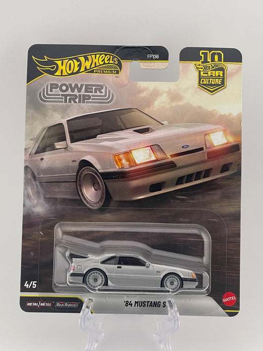 Hot Wheels Premium Car Culture Power Trip 4/5 '84 Mustang SVO