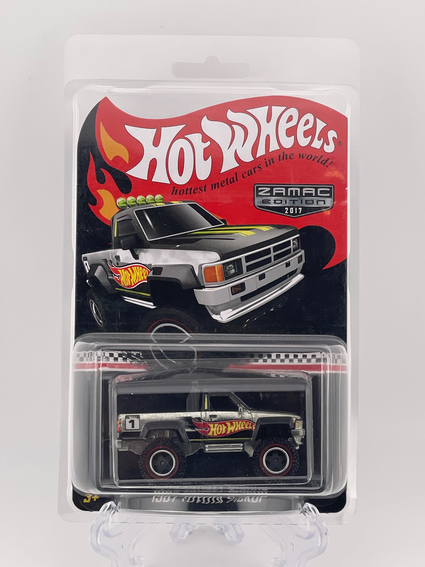 Hot Wheels 2017 Collector Edition ZAMAC Edition 1987 Toyota Pickup *Check Description*