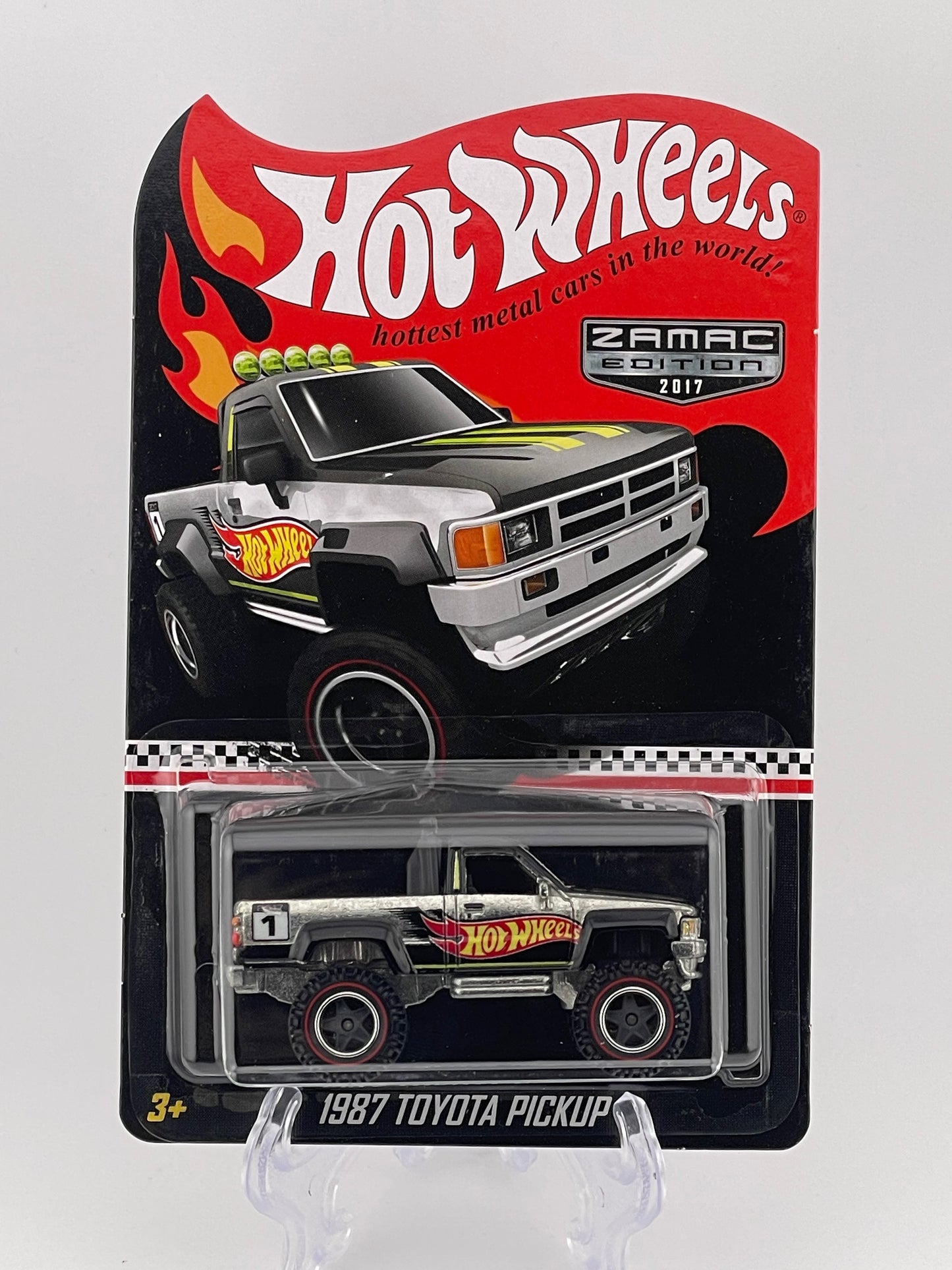Hot Wheels 2017 Collector Edition ZAMAC Edition 1987 Toyota Pickup *Check Description*