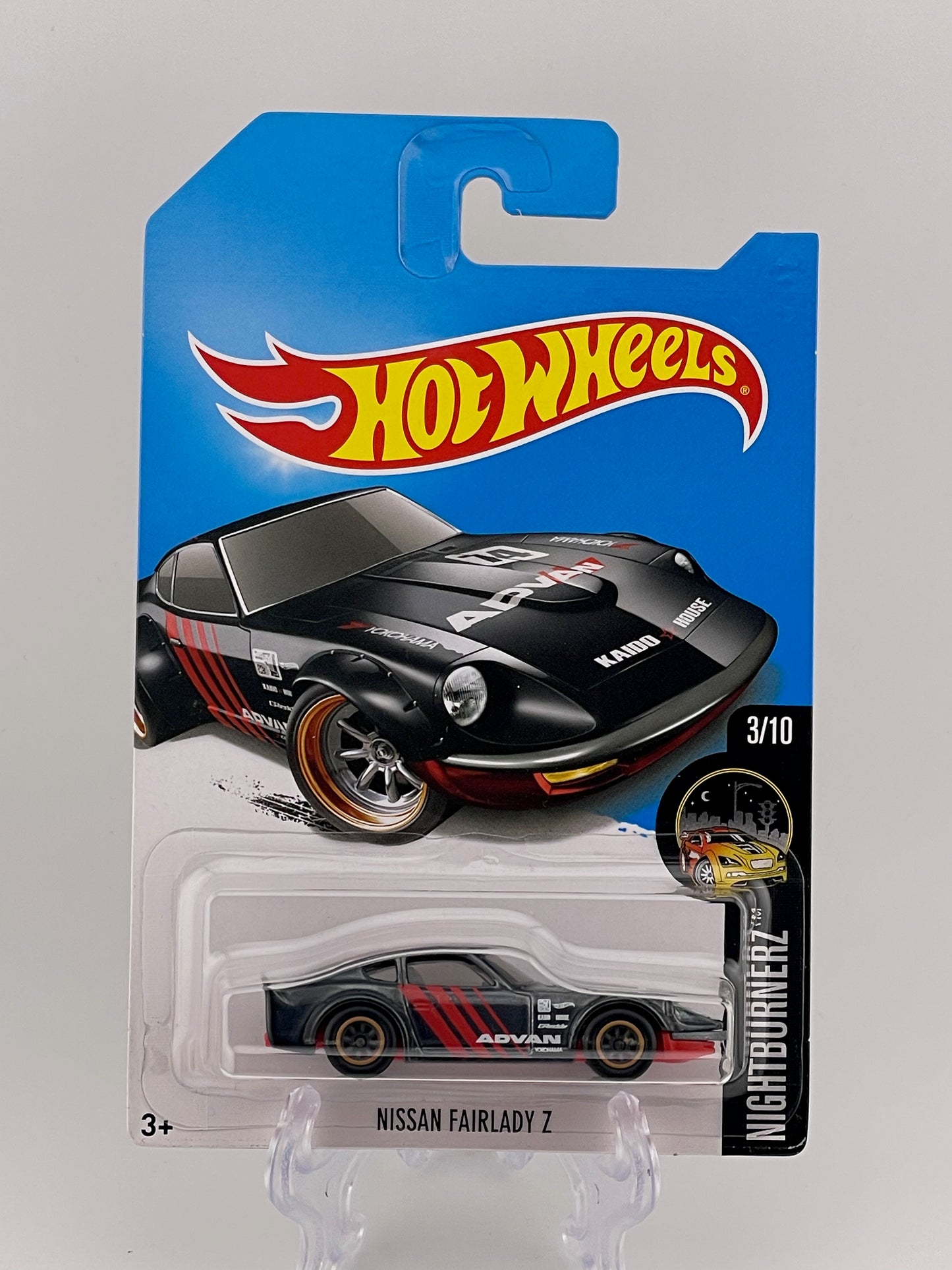Hot Wheels Mainline Super Treasure Hunt *STH* Nissan Fairlady Z Nightburnerz 3/10