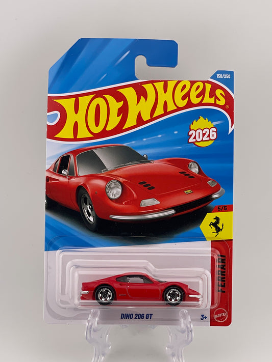 Hot Wheels Mainline Dino 206 GT Ferrari 5/5