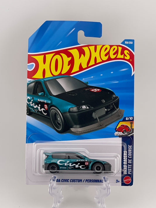 Hot Wheels Mainline Honda Civic Custom Drag Racers 8/10