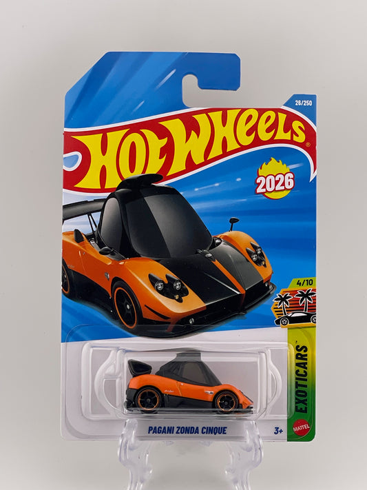 Hot Wheels Mainline Pagani Zonda Cinque Exoticars 4/10