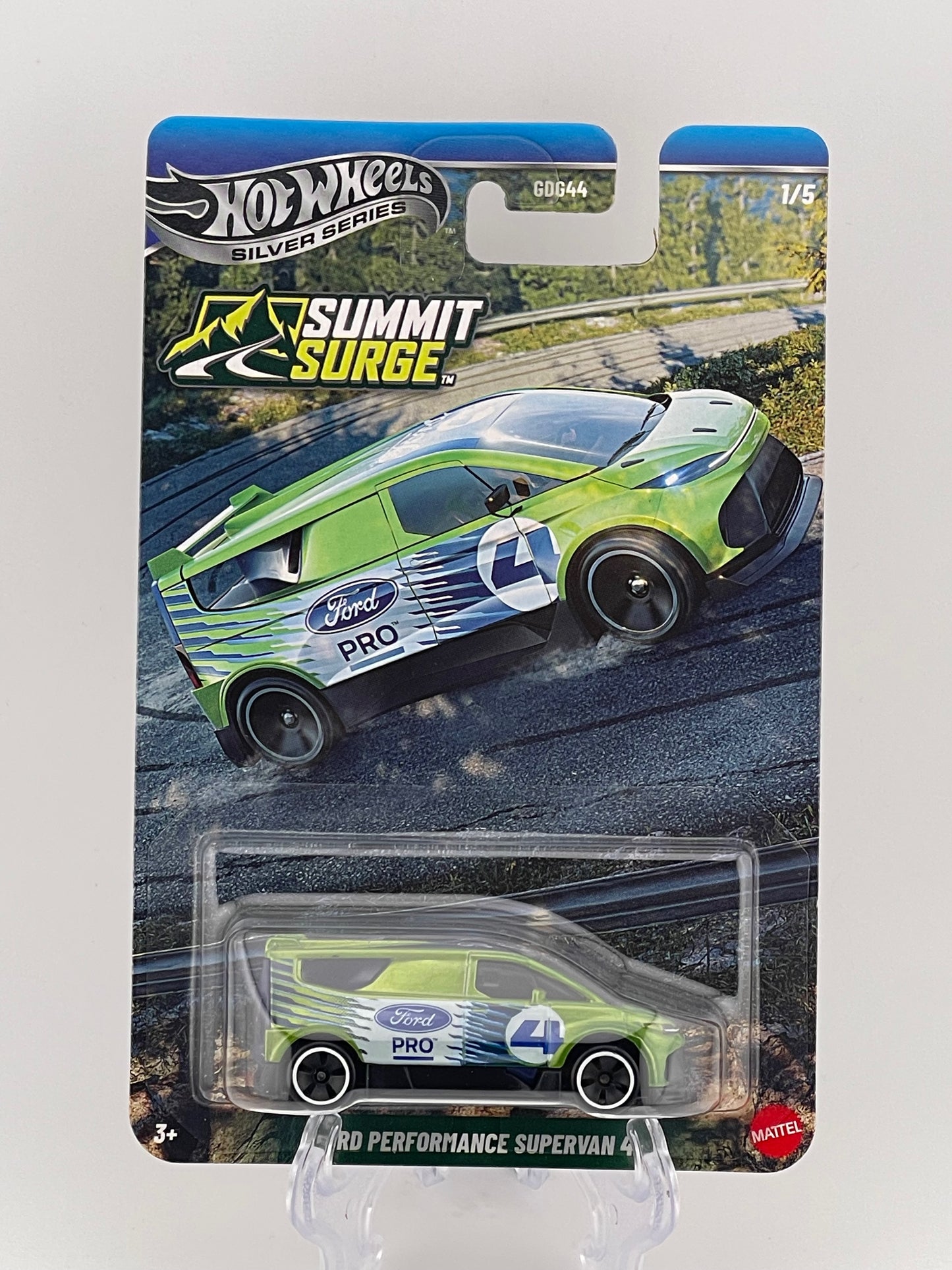 Hot Wheels Silver Series Summit Surge 1/5 Ford Performance Supervan 4