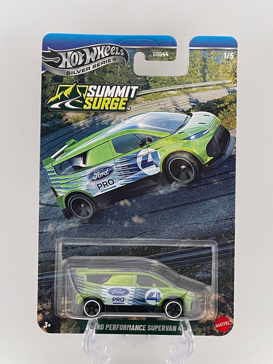 Hot Wheels Silver Series Summit Surge 1/5 Ford Performance Supervan 4