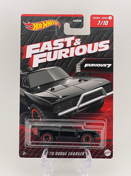 Hot Wheels Silver Series Fast & Furious Series 1 7/10 '70 Dodge Charger