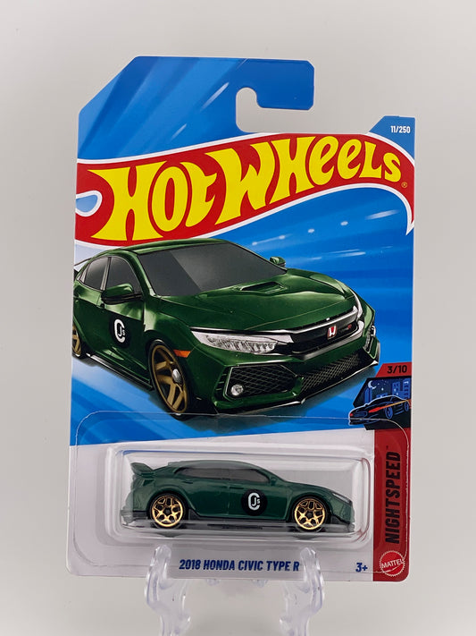 Hot Wheels Mainline 2018 Honda Civic Type R Nightspeed 3/10