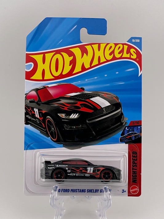 Hot Wheels Mainline 2020 Ford Mustang Shelby GT500 Night Speed 2/10