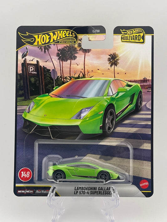 Hot Wheels Premium Boulevard #148 Lamborghini Gallardo LP 570-4 Superleggera