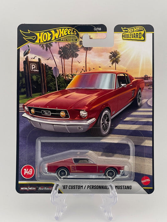 Hot Wheels Premium Boulevard #149 '67 Custom Mustang