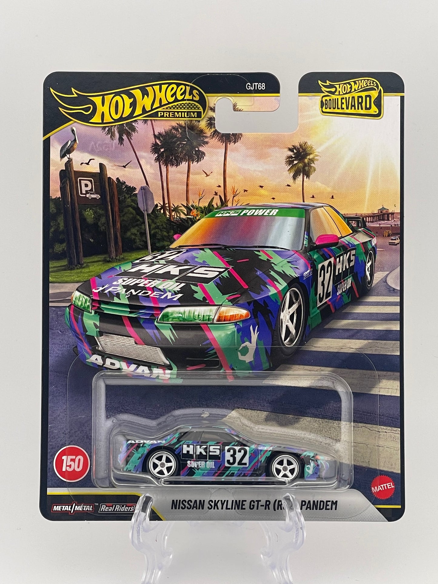 Hot Wheels Premium Boulevard #150 Nissan Skyline GT-R (R32) Pandem