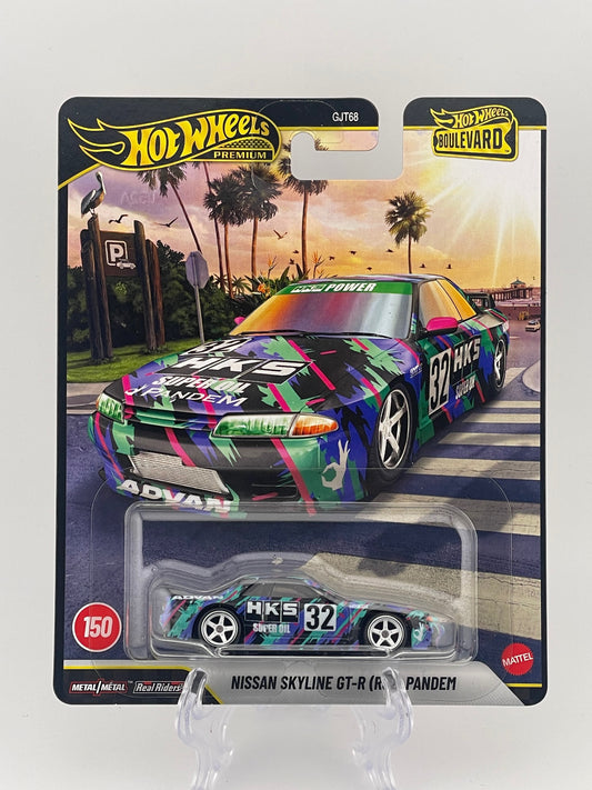 Hot Wheels Premium Boulevard #150 Nissan Skyline GT-R (R32) Pandem