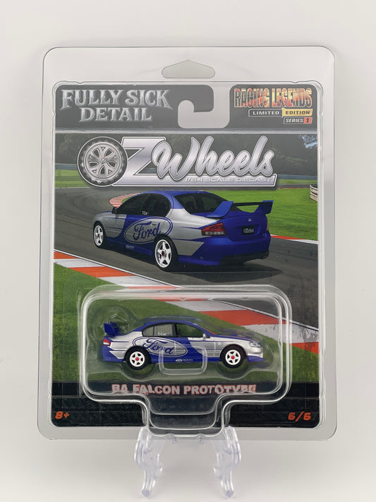 Oz Wheels Fully Sick Detail Racing Legends Limited Edition Series 1 6/6 BA Falcon Prototype