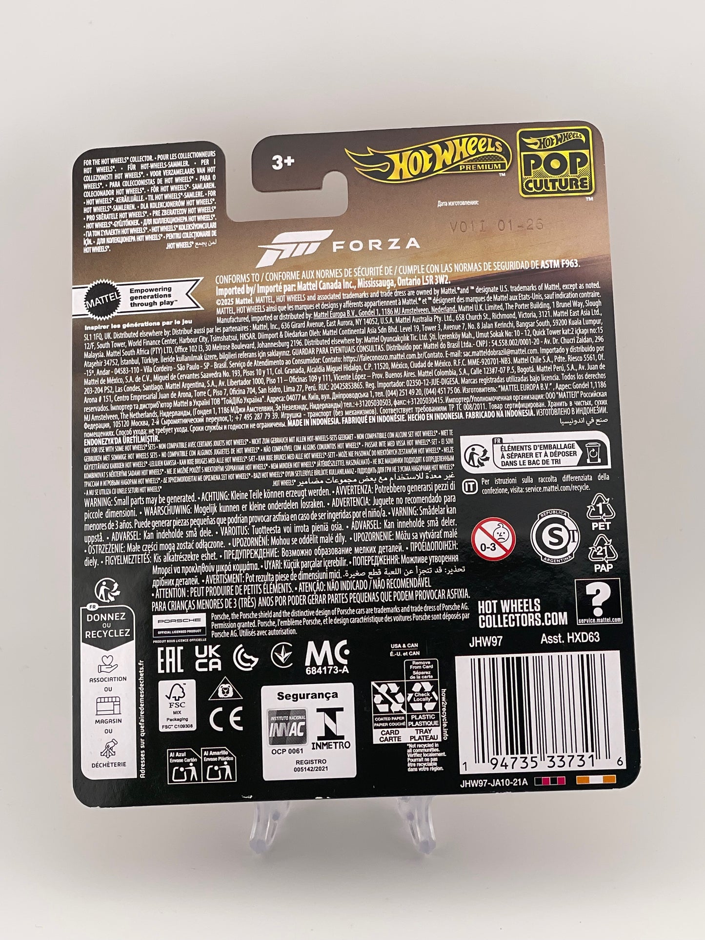 Hot Wheels Premium Pop Culture Forza '66 Porsche 906 Carrera 6