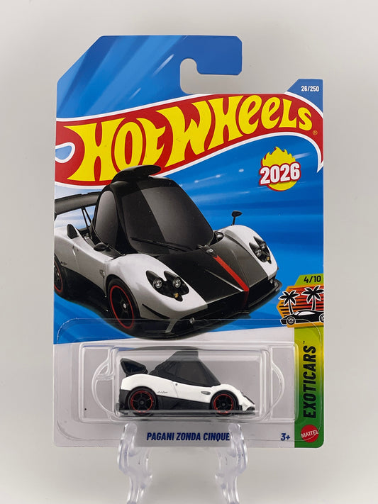 Hot Wheels Mainline Pagani Zonda Cinque Exoticars 4/10