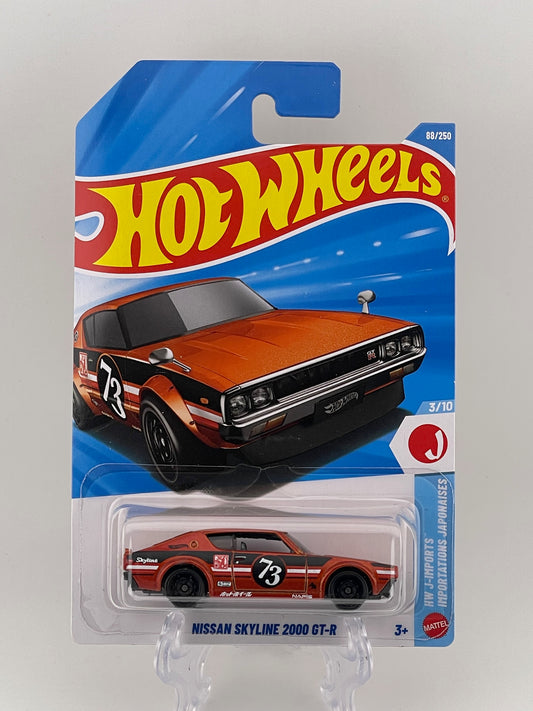 Hot Wheels Mainline Nissan Skyline 2000 GT-R HW J-Imports 3/10