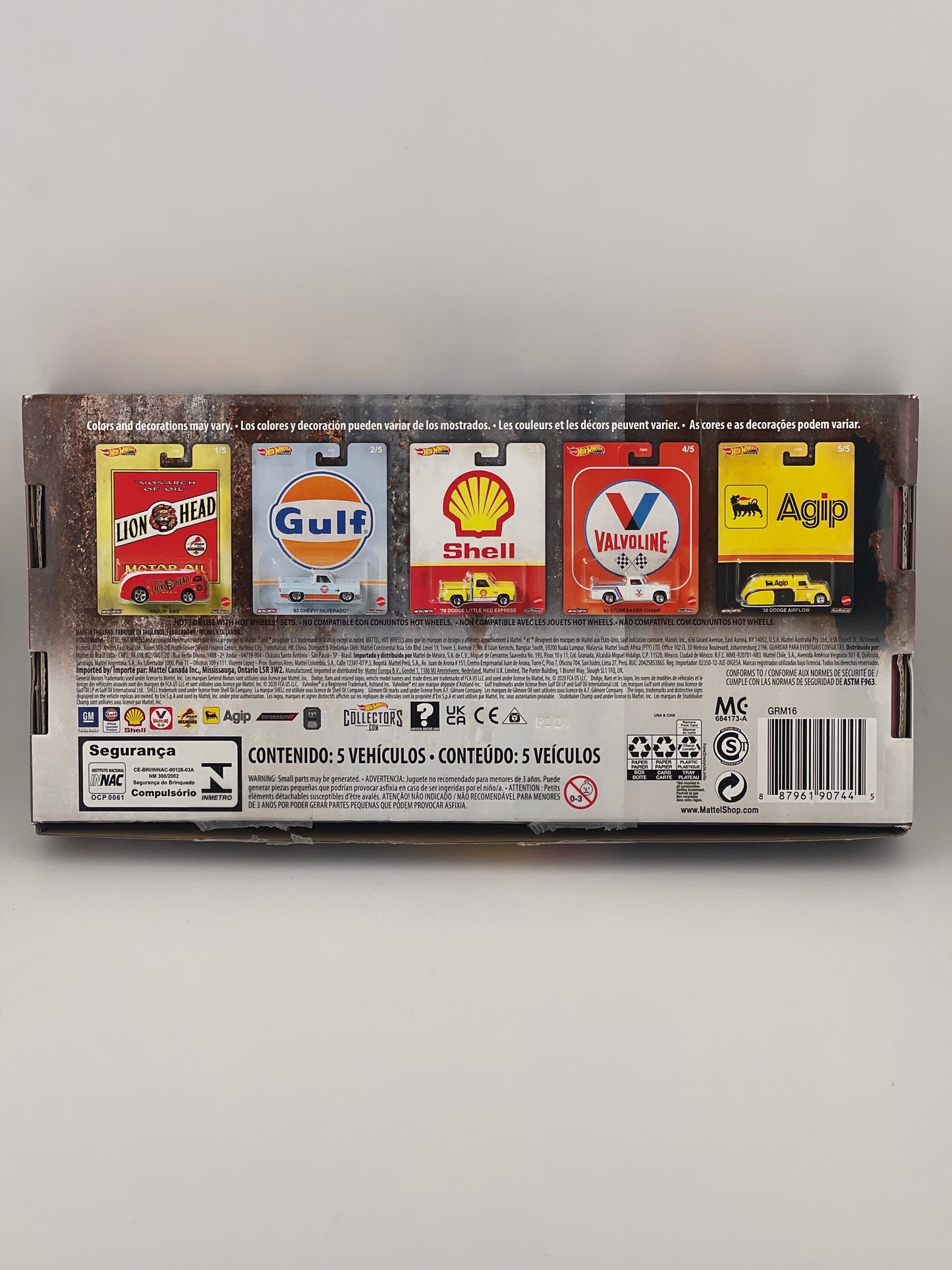 Hot Wheels Premium Pop Culture Vintage Oil 5 Car Box Set