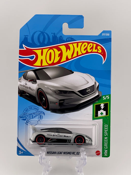 Hot Wheels Mainline Nissan Leaf Nismo RC_02 HW Green Speed 5/5
